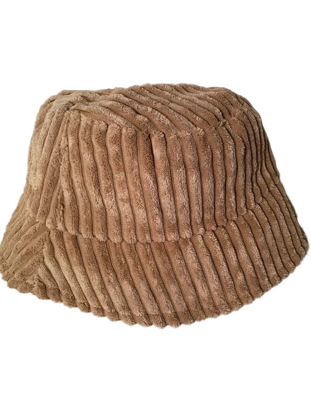 Unisex Retro Plush Corduroy Bucket Hat